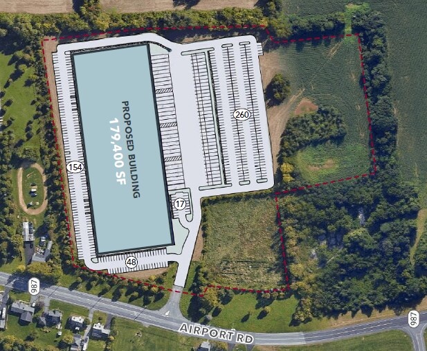 4000 Airport Road Rd, Bethlehem, PA à louer - Photo du bâtiment - Image 2 de 3