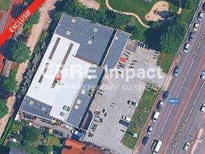 Chenôve, CDO - Aérien  Vue de la carte