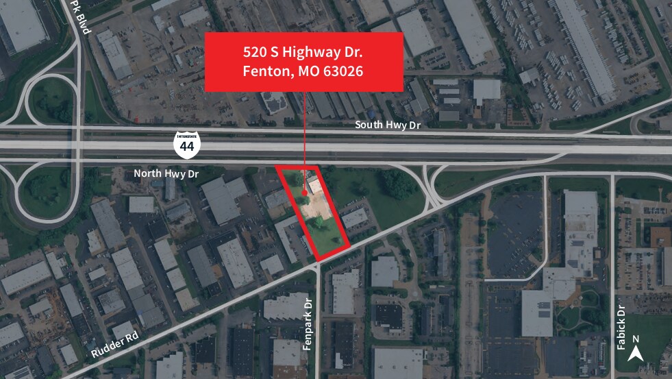 520 S Highway Dr, Fenton, MO à vendre Aérien- Image 1 de 6