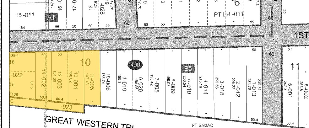 999 N Main St, Glen Ellyn, IL à louer - Plan cadastral - Image 3 de 22