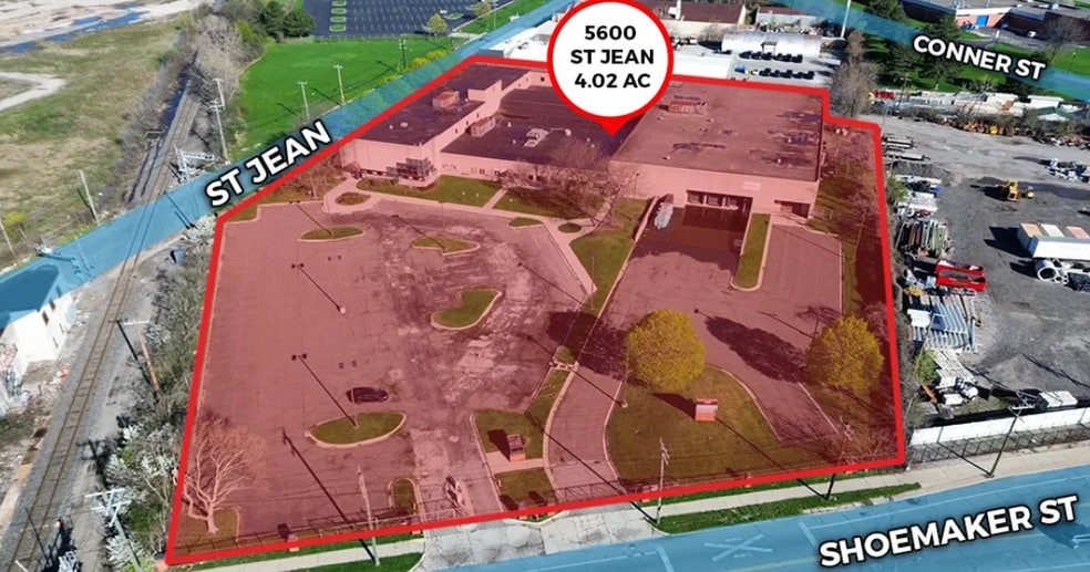 5600 Saint Jean St, Detroit, MI à vendre - Photo du bâtiment - Image 2 de 7