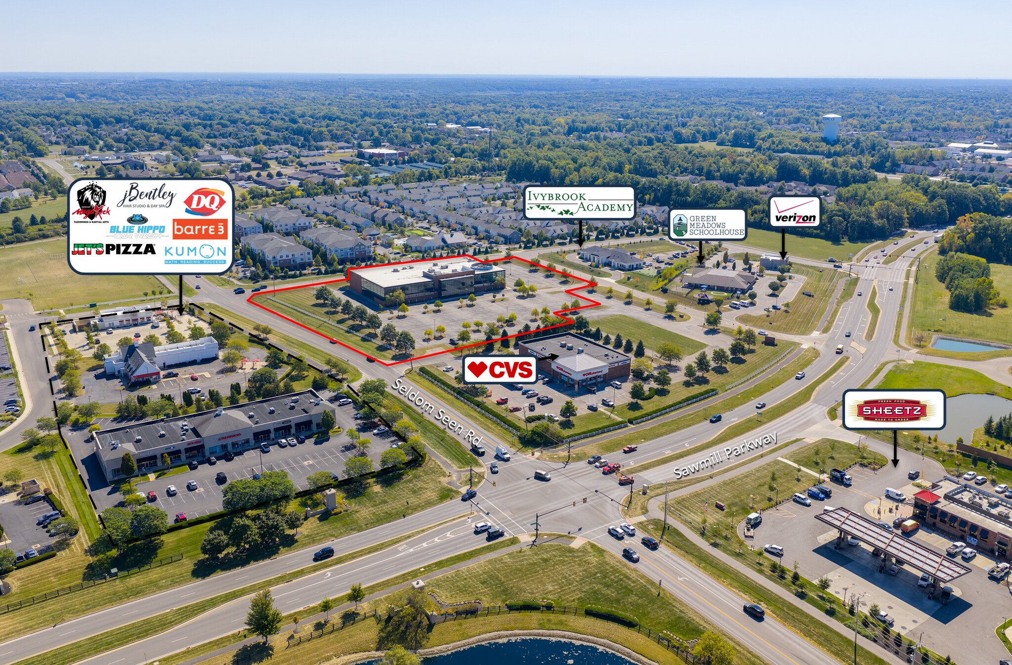 3474 Sawmill Dr, Powell, OH à vendre Aérien- Image 1 de 24
