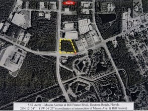 NE Mason Ave, Daytona Beach, FL - Aerial  map view