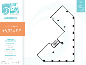 17011 Beach Blvd, Huntington Beach, CA for lease Floor Plan- Image 1 of 2