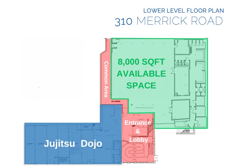 310 Merrick Rd, Rockville Centre, NY à louer - Plan d’étage - Image 2 de 17