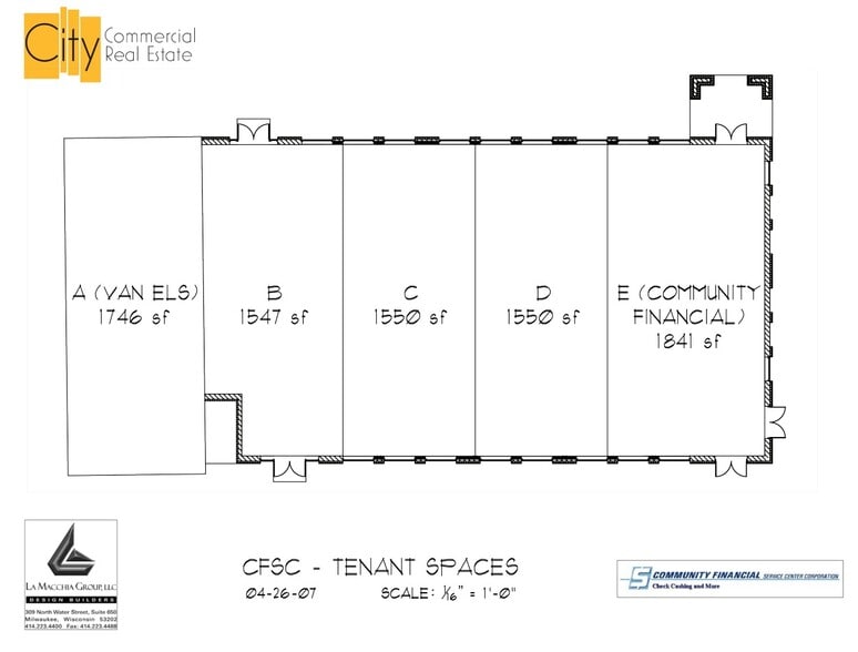 2653 N 27th St, Milwaukee, WI for lease - Floor Plan - Image 2 of 3