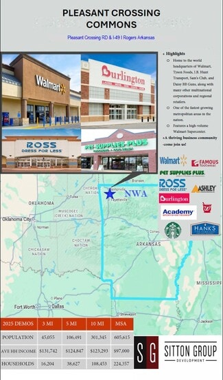 More details for Pleasant Crossing Blvd., Rogers, AR - Retail for Lease