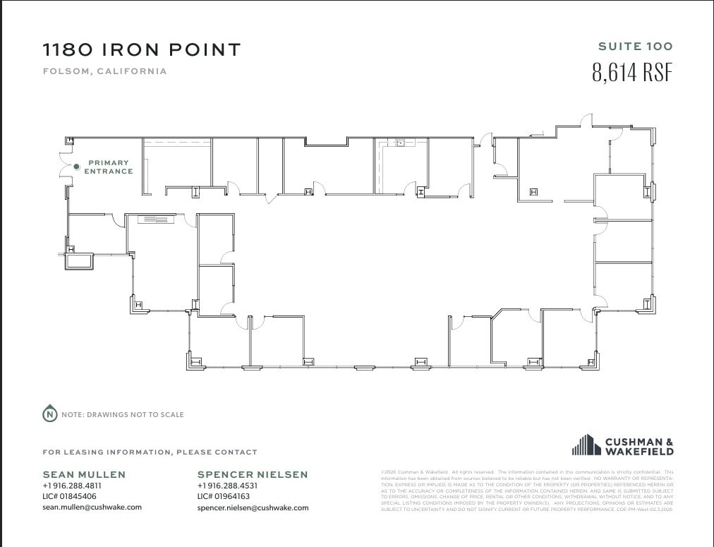 1130 Iron Point Rd, Folsom, CA for lease Floor Plan- Image 1 of 1