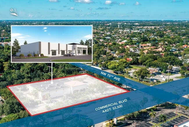Plus de détails pour 6980 W Commercial Blvd, Lauderhill, FL - Commerce de détail à louer