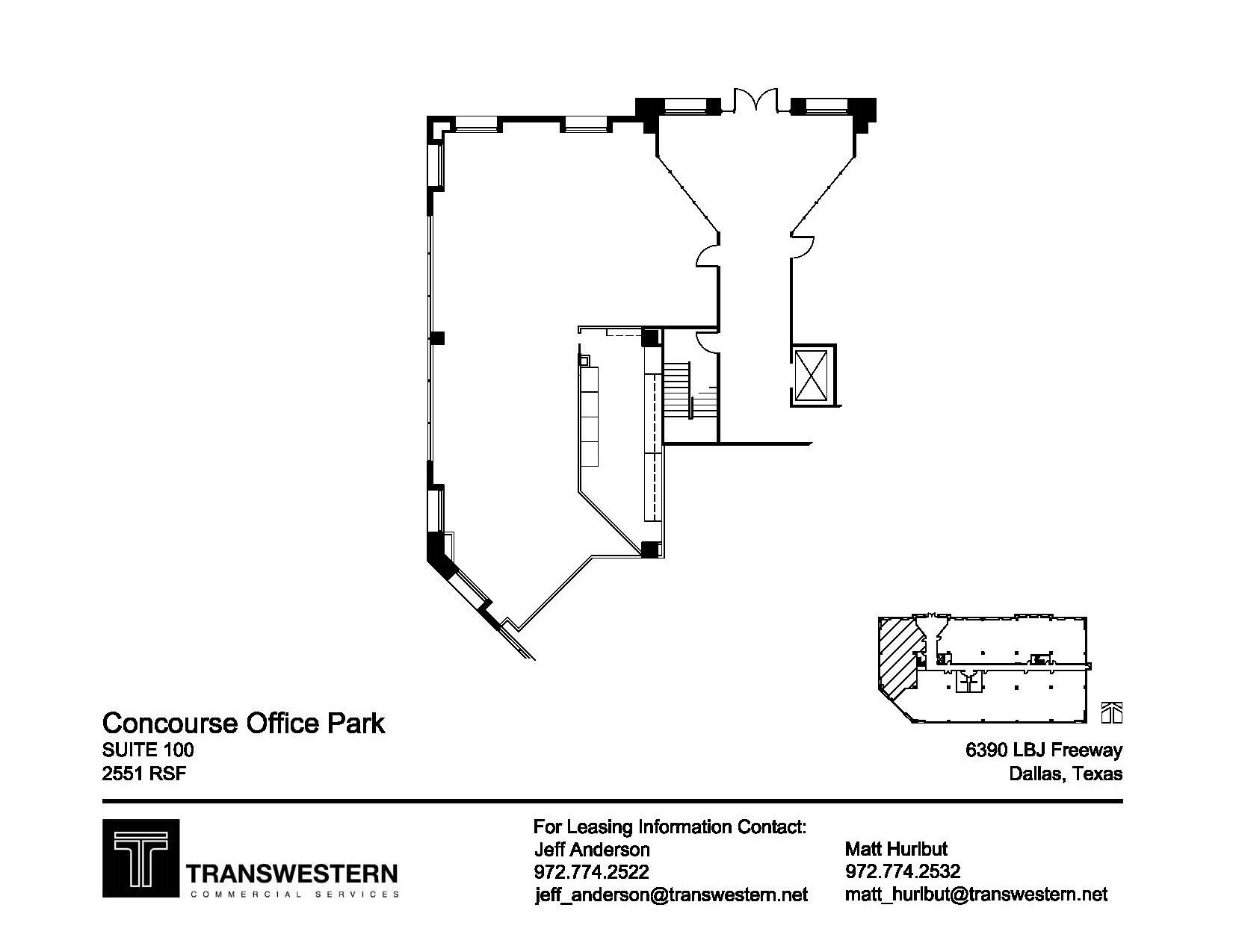 6350 LBJ Fwy, Dallas, TX for lease Floor Plan- Image 1 of 1