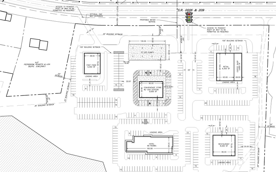 Route 6 & 209, Milford, PA for lease - Building Photo - Image 2 of 2