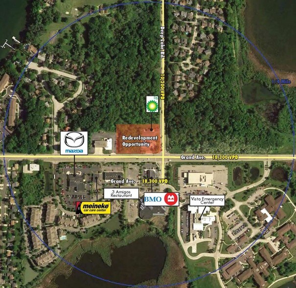 980 E Grand Ave, Lake Villa, IL à louer - Aérien - Image 2 de 3