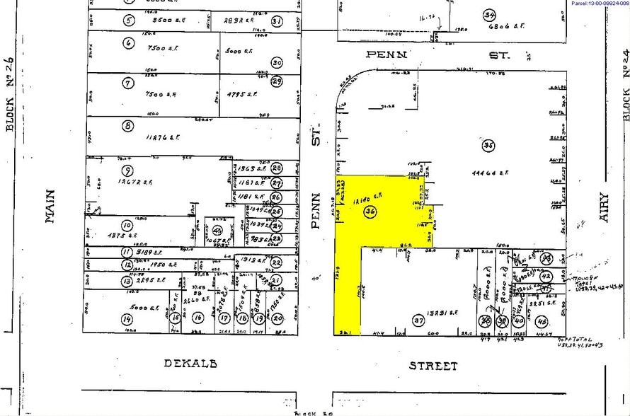 401 Dekalb St, Norristown, PA for lease - Plat Map - Image 3 of 15