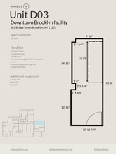 383 Bridge St, Brooklyn, NY à louer Plan d’étage- Image 1 de 1