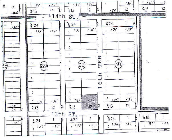 1301 NE 16th Ter, Fort Lauderdale, FL à vendre - Plan cadastral - Image 2 de 2