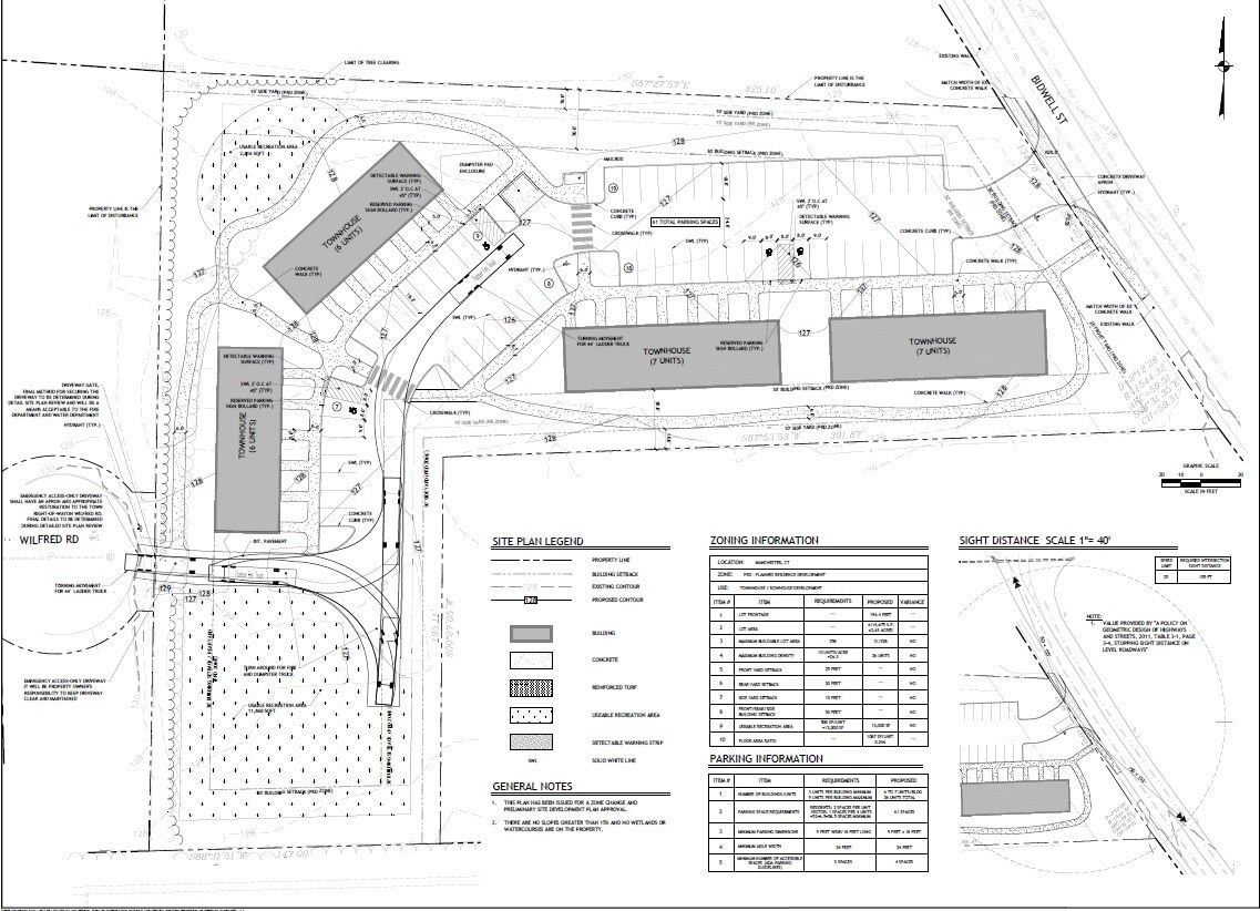30 Bidwell, Manchester, CT for sale Site Plan- Image 1 of 7