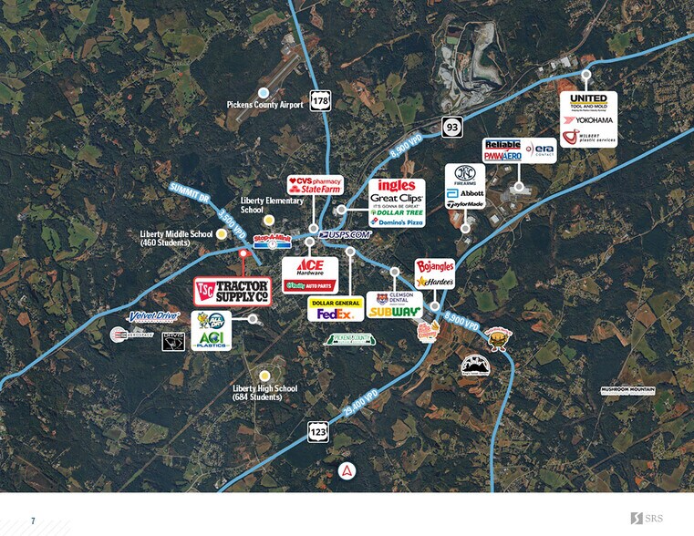 SWC W. Main Street & Summit Drive, Liberty, SC for sale - Building Photo - Image 3 of 5