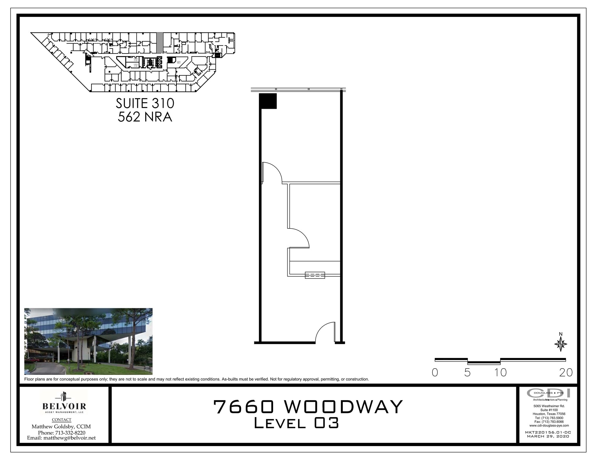 Private Office Space, Houston, TX for lease Site Plan- Image 1 of 1