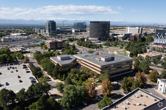 7730 E Belleview Ave, Greenwood Village, CO - AERIAL  map view