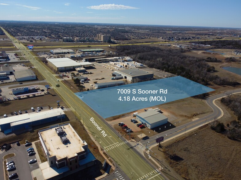 7009 S Sooner Rd, Oklahoma City, OK for sale - Aerial - Image 1 of 1