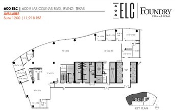 600 E Las Colinas Blvd, Irving, TX à louer Plan d  tage- Image 1 de 1