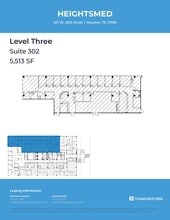 427 W 20th St, Houston, TX à louer Plan d’étage- Image 1 de 1