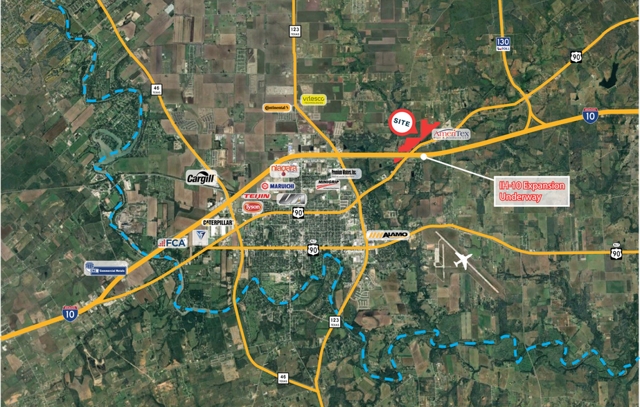 Interstate 10, Seguin, TX à vendre - Photo du bâtiment - Image 3 de 3