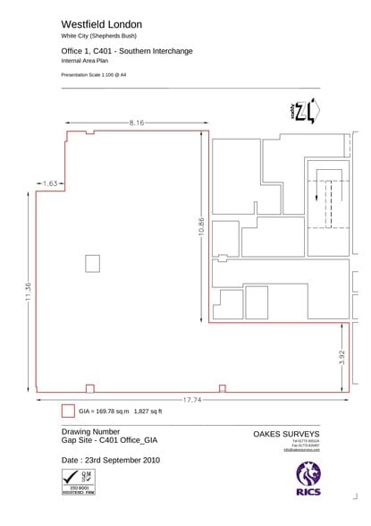Ariel Way, Londres à louer - Plan d’étage - Image 2 de 5