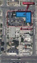 10861 Cherry St, Los Alamitos, CA - Aérien  Vue de la carte