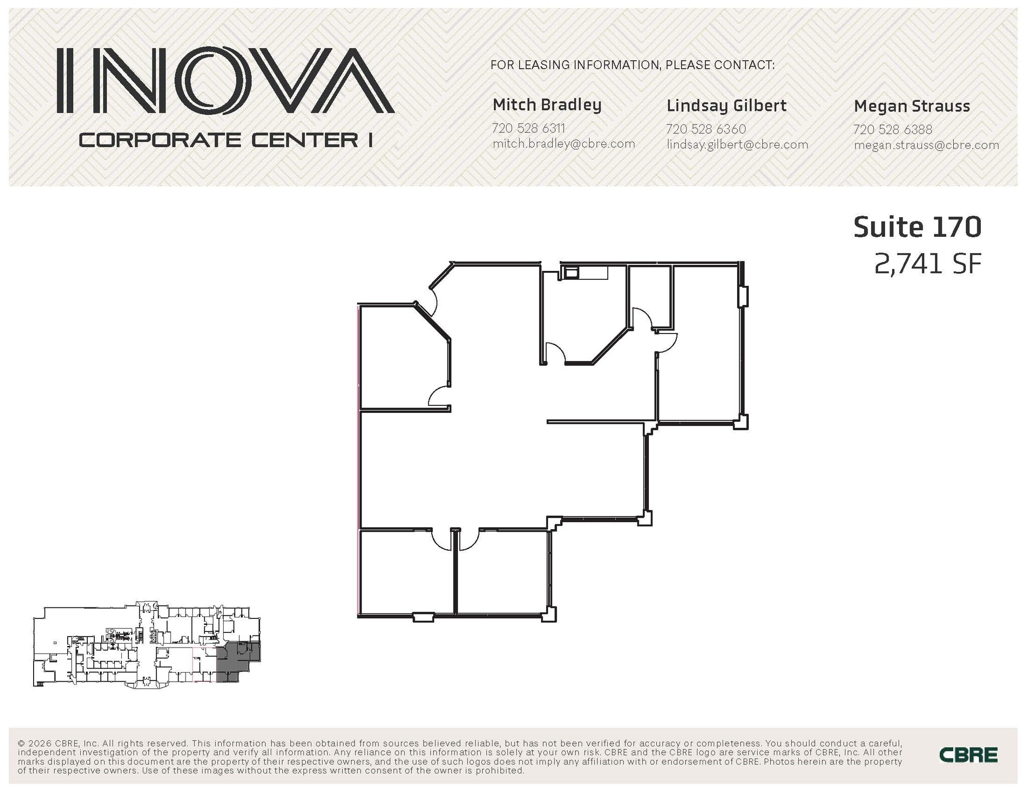 10700 E Geddes Ave, Englewood, CO for lease Floor Plan- Image 1 of 1