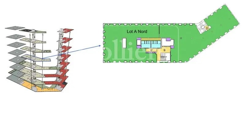 10-16 Rue Mère Elise Rivet, Toulouse à louer - Plan d’étage - Image 3 de 3