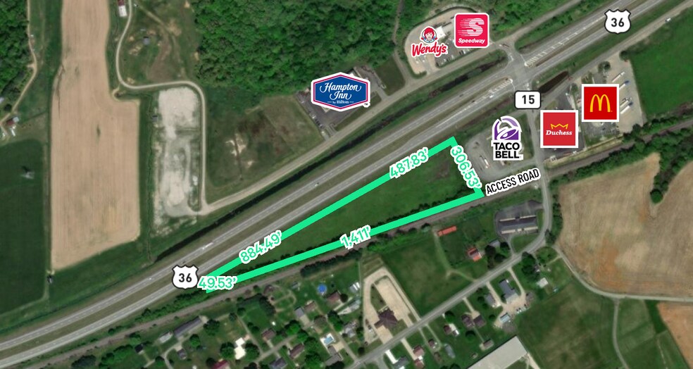 US Highway 36 & CR 15, Newcomerstown, OH à vendre - Photo du bâtiment - Image 1 de 2