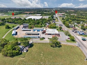 1404 Washington St W, Fayetteville, TN - Aérien Vue de la carte