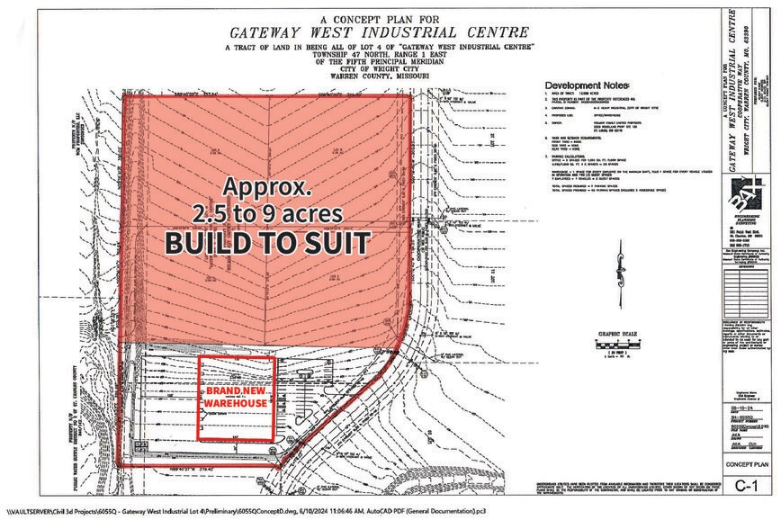 Lot 5 Cooperative Way, Wright City, MO à louer - Photo du bâtiment - Image 3 de 3