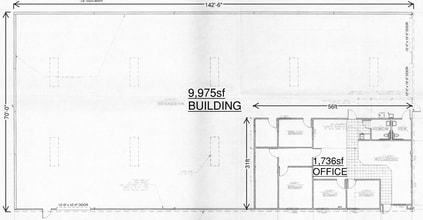 4626 N Bendel Ave, Fresno, CA for lease Floor Plan- Image 1 of 2