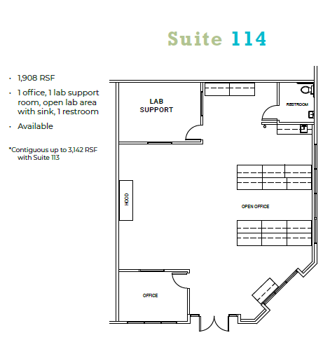 6185 Cornerstone Ct E, San Diego, CA for lease Floor Plan- Image 1 of 1