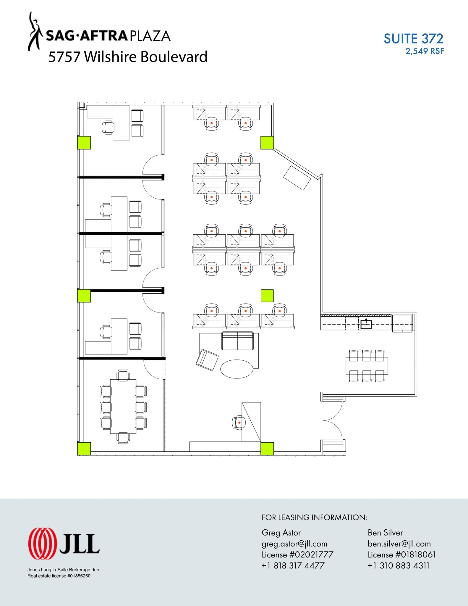 5757 Wilshire Blvd, Los Angeles, CA for lease Site Plan- Image 1 of 1