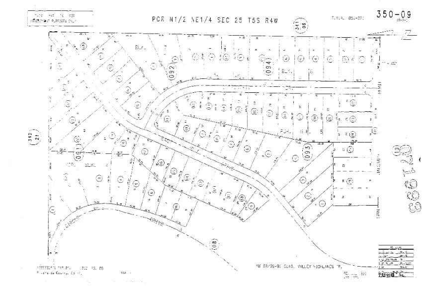 28182 Cottontail Dr, Menifee, CA for sale Plat Map- Image 1 of 2