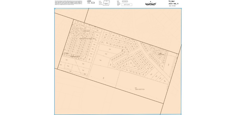 W Of Goodwill, Belton, TX à louer - Plan cadastral - Image 3 de 9