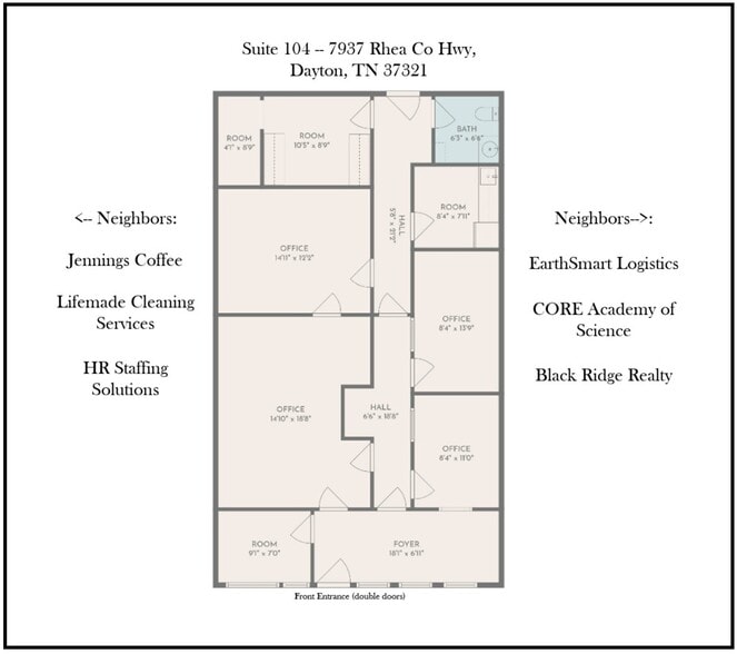 7937 Rhea County Hwy, Dayton, TN for lease - Building Photo - Image 2 of 14
