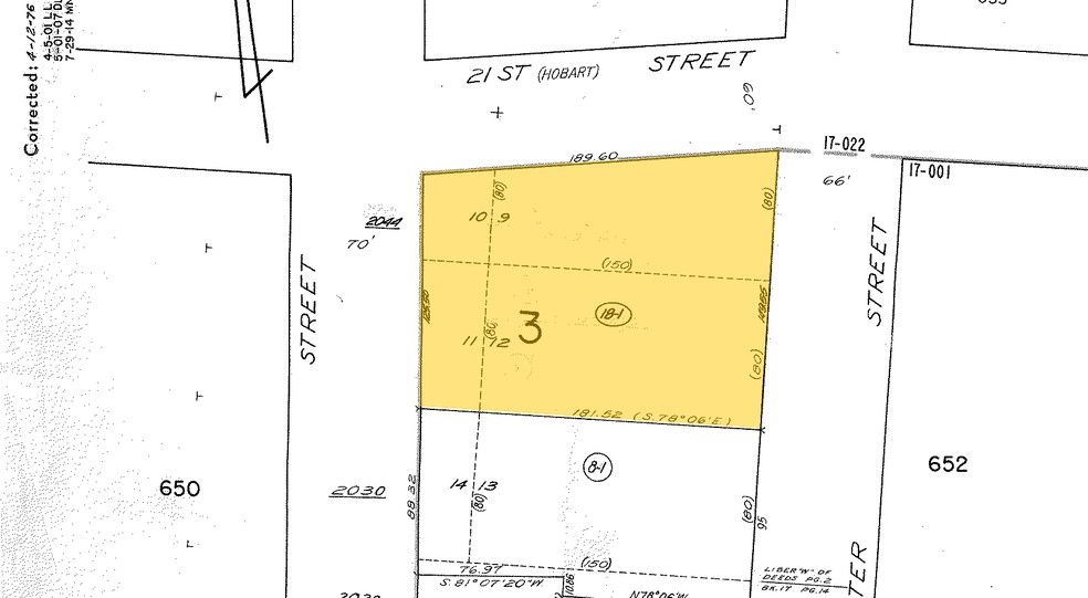 2044 Franklin St, Oakland, CA à vendre - Plan cadastral - Image 1 de 1