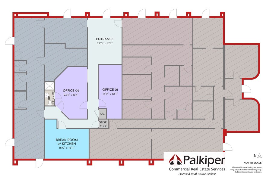 2200 S French Ave, Sanford, FL à louer - Plan d’étage - Image 2 de 3