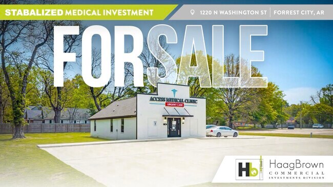 Plus de détails pour 1220 N Washington St, Forrest City, AR - Bureau à vendre