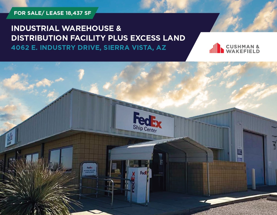 4062 E Industry Dr, Sierra Vista, AZ for lease Building Photo- Image 1 of 21