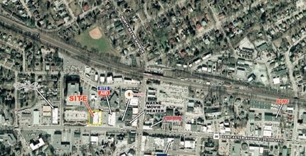 163 W Lancaster Ave, Wayne, PA - Aerial  map view