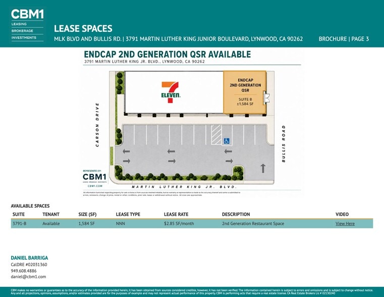 3791 Martin Luther King Jr Blvd, Lynwood, CA for lease - Building Photo - Image 3 of 9