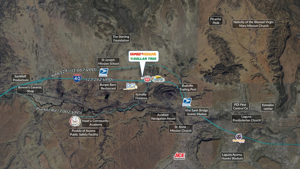 21 Eagle Rest Rd, San Fidel, NM à vendre - Photo du bâtiment - Image 2 de 3