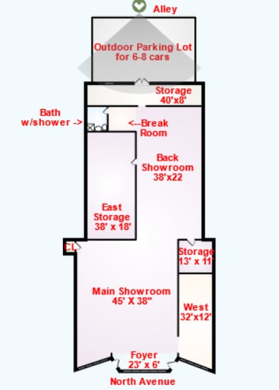 7045 W North Ave, Oak Park, IL for sale - Floor Plan - Image 2 of 2