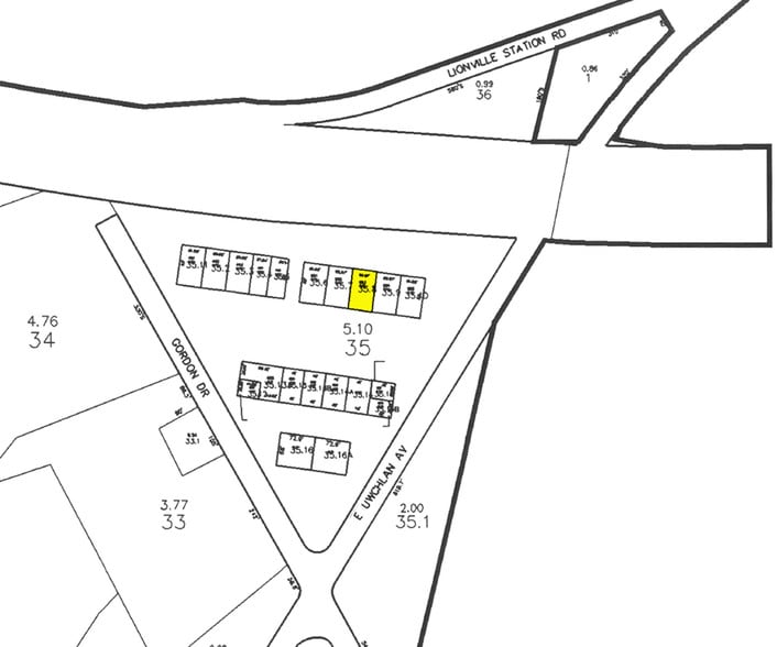 501-505 Gordon Dr, Exton, PA for sale - Plat Map - Image 3 of 9