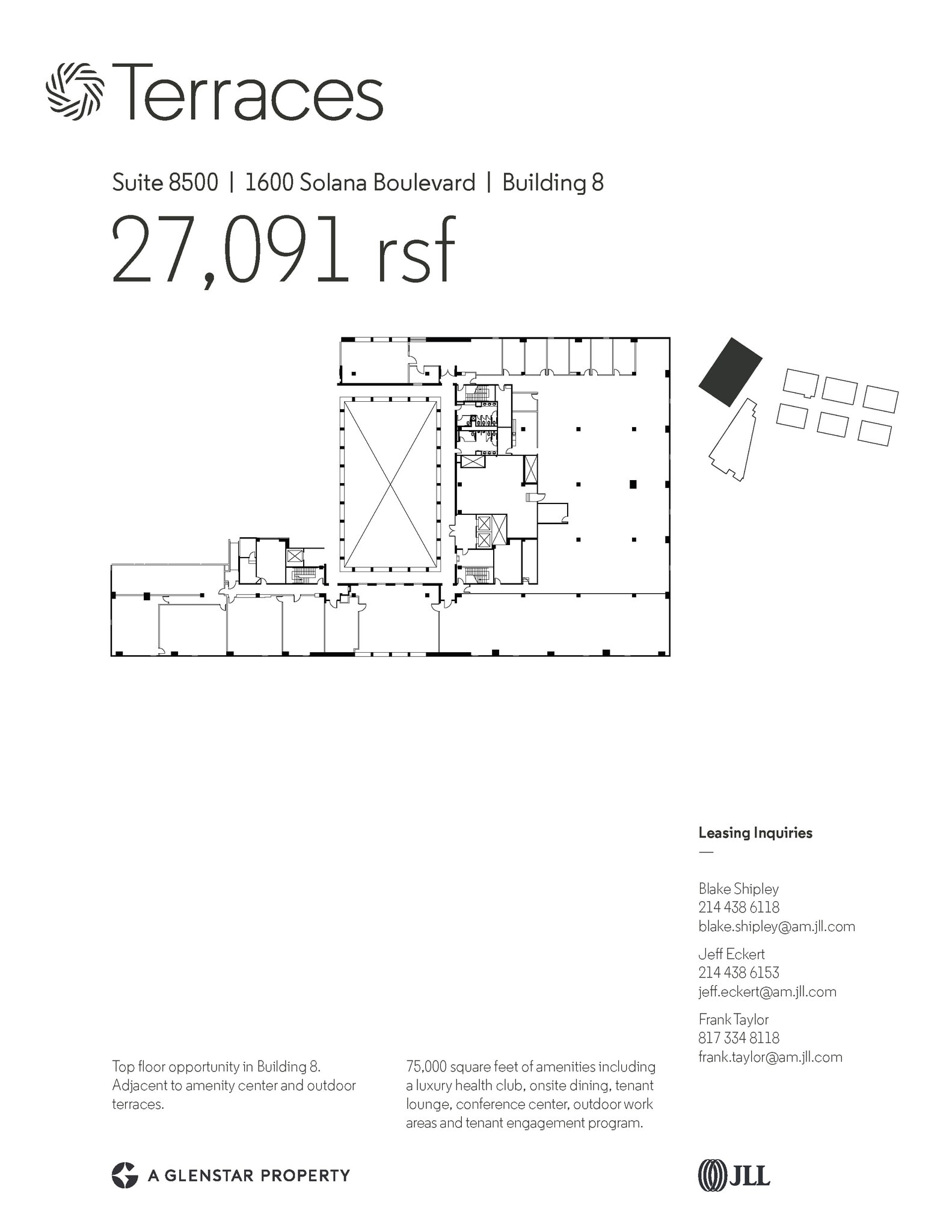 1500 Solana Blvd, Westlake, TX for lease Floor Plan- Image 1 of 1